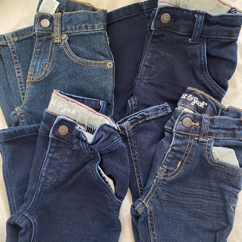 Toddler Boys Jeans Bundle Sizes 3T-4T